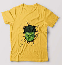Load image into Gallery viewer, Hulk T-Shirt for Men-Golden Yellow-Ektarfa.online