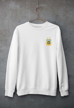 Load image into Gallery viewer, Argentina Football Unisex Sweatshirt for Men/Women-White-Ektarfa.online