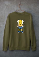 Load image into Gallery viewer, Kaws Unisex Sweatshirt for Men/Women-Olive Green-Ektarfa.online