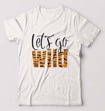 Load image into Gallery viewer, Lets Go Wild T-Shirt for Men-White-Ektarfa.online