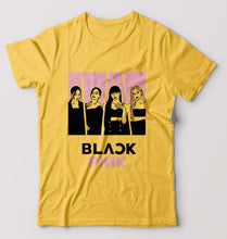 Load image into Gallery viewer, BLACKPINK T-Shirt for Men-Golden Yellow-Ektarfa.online