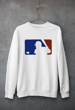 Load image into Gallery viewer, Baseball Unisex Sweatshirt for Men/Women-White-Ektarfa.online
