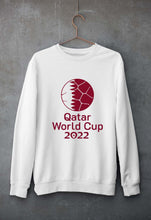 Load image into Gallery viewer, FIFA World Cup Qatar 2022 Unisex Sweatshirt for Men/Women-White-Ektarfa.online
