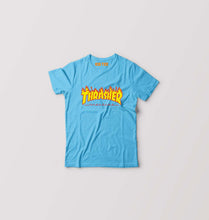 Load image into Gallery viewer, Thrasher Kids T-Shirt for Boy/Girl-Light Blue-Ektarfa.online