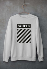 Load image into Gallery viewer, off white Unisex Sweatshirt for Men/Women-Grey Melange-Ektarfa.online