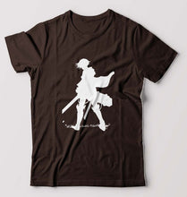 Load image into Gallery viewer, Attack on Titan T-Shirt for Men-Coffee Brown-Ektarfa.online
