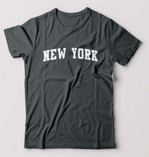 Load image into Gallery viewer, New York T-Shirt for Men-Steel grey-Ektarfa.online