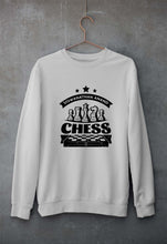 Load image into Gallery viewer, Viswanathan Anand Chess Unisex Sweatshirt for Men/Women-Grey Melange-Ektarfa.online