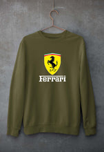Load image into Gallery viewer, Ferrari Unisex Sweatshirt for Men/Women-Olive Green-Ektarfa.online