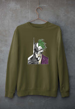 Load image into Gallery viewer, Batman Joker Unisex Sweatshirt for Men/Women-Olive Green-Ektarfa.online