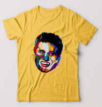 Load image into Gallery viewer, Sachin Tendulkar T-Shirt for Men-Golden Yellow-Ektarfa.online