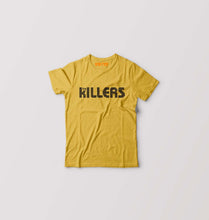 Load image into Gallery viewer, The Killers Kids T-Shirt for Boy/Girl-Golden Yellow-Ektarfa.online