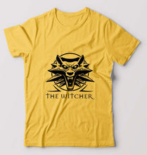 Load image into Gallery viewer, The Witcher T-Shirt for Men-Golden Yellow-Ektarfa.online