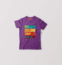 Load image into Gallery viewer, Swimming T-Shirt for Boy/Girl-Purple-Ektarfa.online