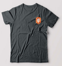 Load image into Gallery viewer, Netherlands Football T-Shirt for Men-Steel grey-Ektarfa.online