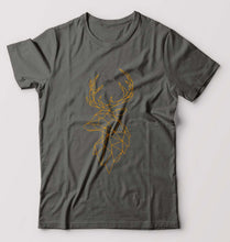 Load image into Gallery viewer, Deer T-Shirt for Men-Charcoal-Ektarfa.online