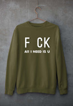 Load image into Gallery viewer, Naughty Offensive Unisex Sweatshirt for Men/Women-Olive Green-Ektarfa.online