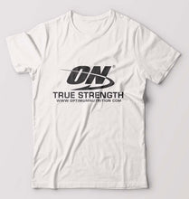 Load image into Gallery viewer, optimum nutrition T-Shirt for Men-White-Ektarfa.online