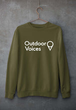 Load image into Gallery viewer, Outdoor Voices Unisex Sweatshirt for Men/Women-Olive Green-Ektarfa.online