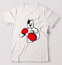 Load image into Gallery viewer, Pitbull Boxing T-Shirt for Men-White-Ektarfa.online