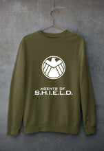 Load image into Gallery viewer, Agents of S.H.I.E.L.D Unisex Sweatshirt for Men/Women-Olive Green-Ektarfa.online