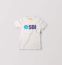 Load image into Gallery viewer, State Bank of India(SBI) Kids T-Shirt for Boy/Girl-White-Ektarfa.online