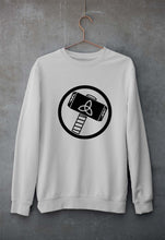 Load image into Gallery viewer, Thor Superhero Unisex Sweatshirt for Men/Women-Grey Melange-Ektarfa.online