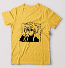 Load image into Gallery viewer, Killua Zoldyck T-Shirt for Men-Golden Yellow-Ektarfa.online