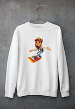 Load image into Gallery viewer, Subway Surfers Unisex Sweatshirt for Men/Women-White-Ektarfa.online