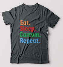 Load image into Gallery viewer, Carrom T-Shirt for Men-Steel grey-Ektarfa.online