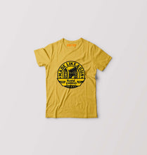Load image into Gallery viewer, Royal Enfield Kids T-Shirt for Boy/Girl-Golden Yellow-Ektarfa.online
