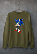Load image into Gallery viewer, Sonic Unisex Sweatshirt for Men/Women-Olive Green-Ektarfa.online