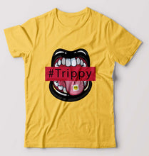 Load image into Gallery viewer, Trippy T-Shirt for Men-Golden Yellow-Ektarfa.online