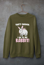 Load image into Gallery viewer, Rabbit Bunny Unisex Sweatshirt for Men/Women-Olive Green-Ektarfa.online