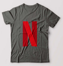 Load image into Gallery viewer, Netflix T-Shirt for Men-Charcoal-Ektarfa.online