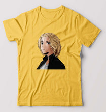 Load image into Gallery viewer, Tokyo Revengers T-Shirt for Men-Golden Yellow-Ektarfa.online