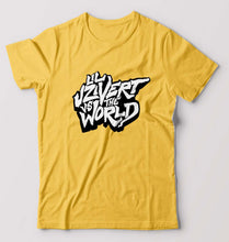 Load image into Gallery viewer, Lil Uzi Vert (LUV) T-Shirt for Men-Golden Yellow-Ektarfa.online