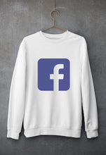 Load image into Gallery viewer, Facebook Unisex Sweatshirt for Men/Women-White-Ektarfa.online