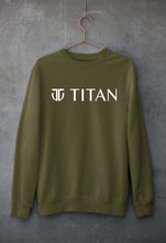 Load image into Gallery viewer, Titan Unisex Sweatshirt for Men/Women-Olive Green-Ektarfa.online