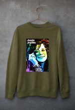 Load image into Gallery viewer, Janis Joplin Unisex Sweatshirt for Men/Women-Olive Green-Ektarfa.online