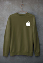 Load image into Gallery viewer, Apple Unisex Sweatshirt for Men/Women-Olive Green-Ektarfa.online