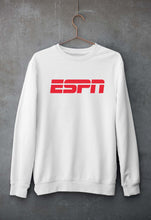 Load image into Gallery viewer, ESPN Unisex Sweatshirt for Men/Women-White-Ektarfa.online
