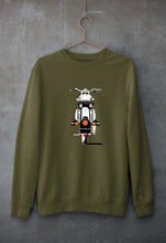 Load image into Gallery viewer, Royal Enfield - Bullet With Number Unisex Sweatshirt for Men/Women-Olive Green-Ektarfa.online