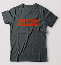 Load image into Gallery viewer, AP Dhillon Brown Munde T-Shirt for Men-Steel grey-Ektarfa.online