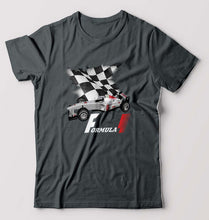Load image into Gallery viewer, Formula 1(F1) T-Shirt for Men-Steel grey-Ektarfa.online