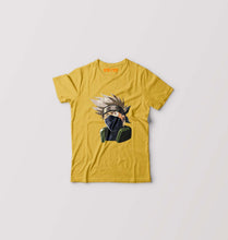 Load image into Gallery viewer, Hatake Kakashi Kids T-Shirt for Boy/Girl-Golden Yellow-Ektarfa.online