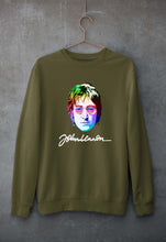 Load image into Gallery viewer, John Lennon Unisex Sweatshirt for Men/Women-Olive Green-Ektarfa.online