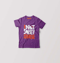 Load image into Gallery viewer, Gym Sweat Kids T-Shirt for Boy/Girl-Purple-Ektarfa.online