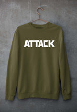 Load image into Gallery viewer, Attack Unisex Sweatshirt for Men/Women-Olive Green-Ektarfa.online