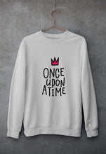 Load image into Gallery viewer, Once Upon a Time Unisex Sweatshirt for Men/Women-Grey Melange-Ektarfa.online